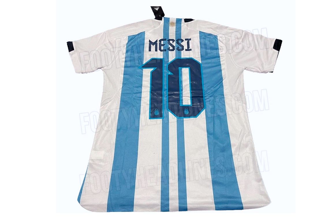 Selección Argentina: se filtró la camiseta que usaría en el Mundial