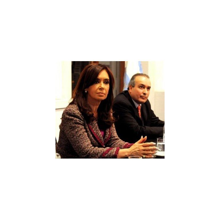 Cristina Fernández de Kirchner y José López