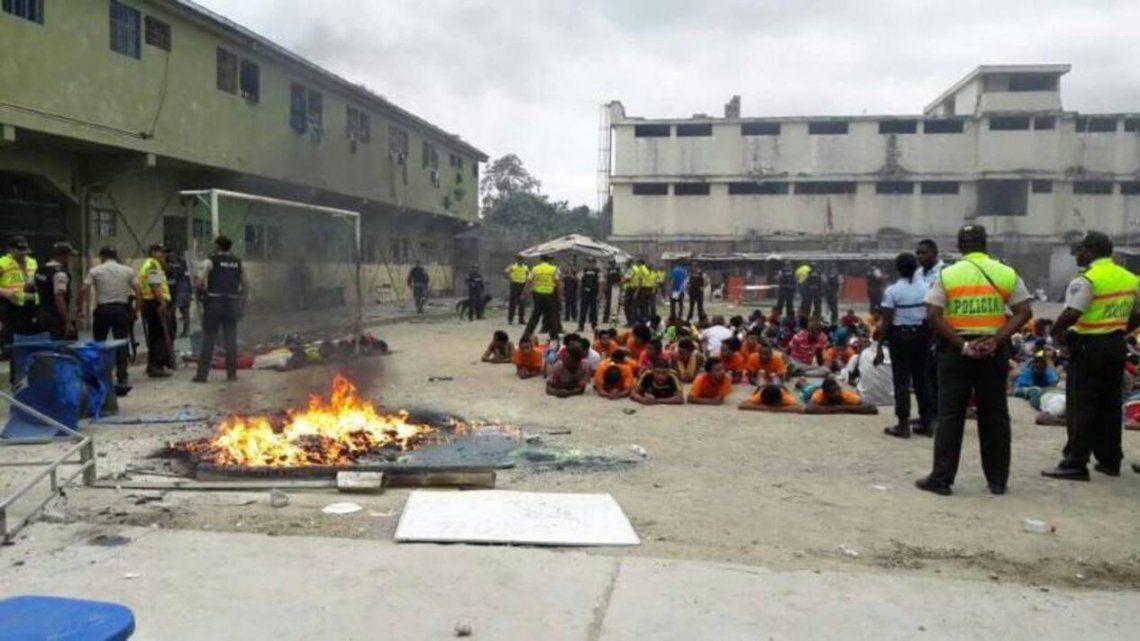 Los motines enlas cárceles de Ecuador dejaron 75 muertos. 