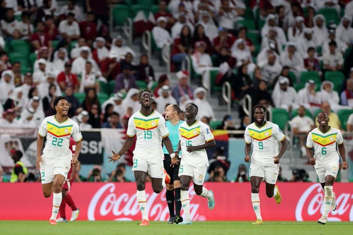 Senegal superó a Qatar en el Mundial 2022.