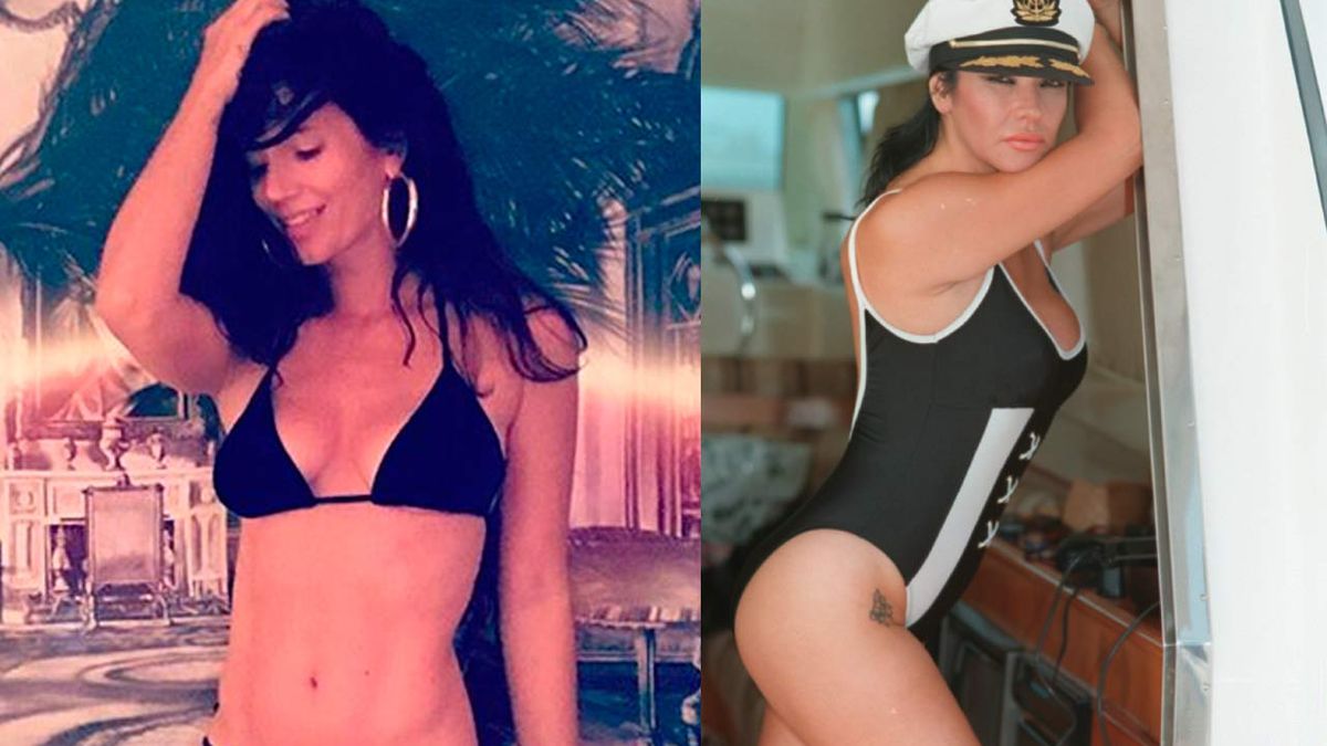Con una bikini ochentosa, Griselda Siciliani se comparó con Susana Romero