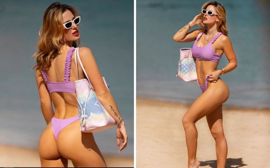 Jésica Cirio impactó en las redes sociales con su sensual bikini