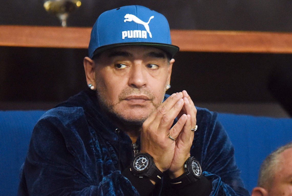 Maradona quiere a Chiqui Tapia al mando de la AFA