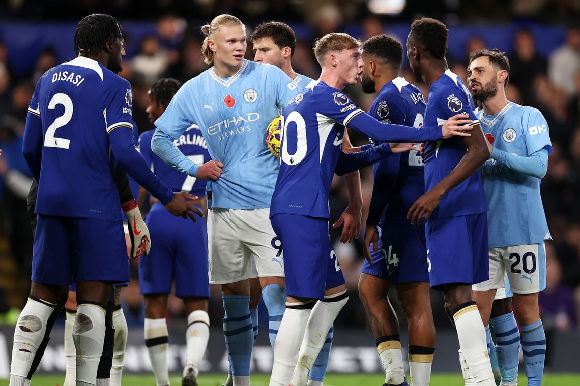 Manchester City - Chelsea: ocho goles y empate agónico de los Blues.