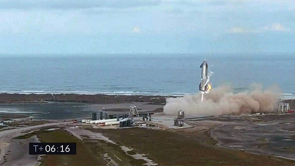 SpaceX: fallido vuelo de prueba. 