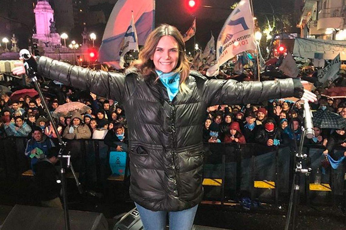 Amalia Granata se manifestó en contra del aborto a la nena violada en Jujuy y generó polémica