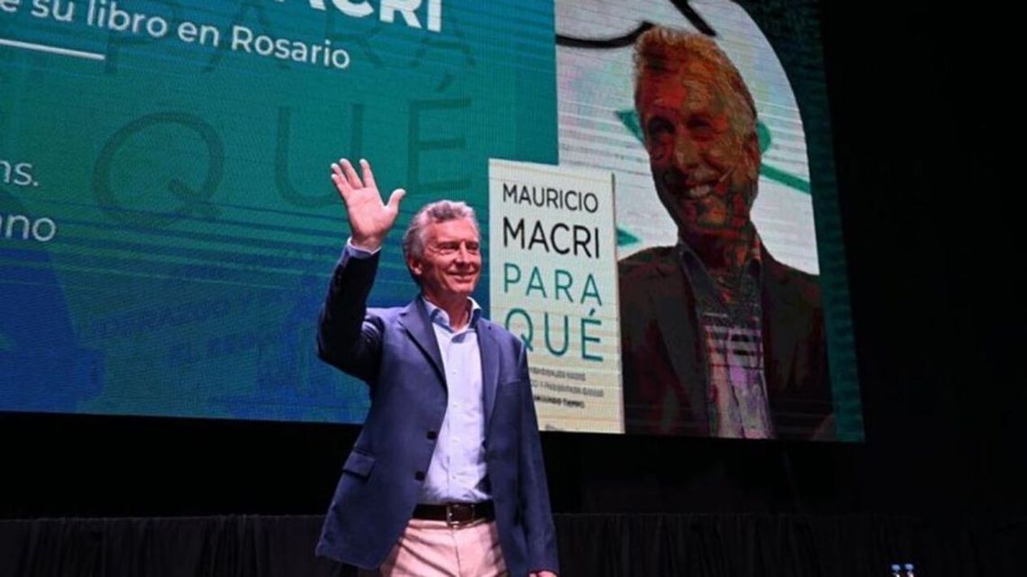 Rosario . Mauricio Macri presentó su libro