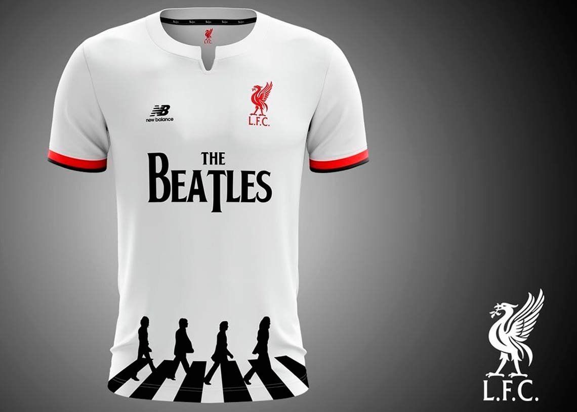 Beatles en la nueva camiseta del diseño que propuso la marca