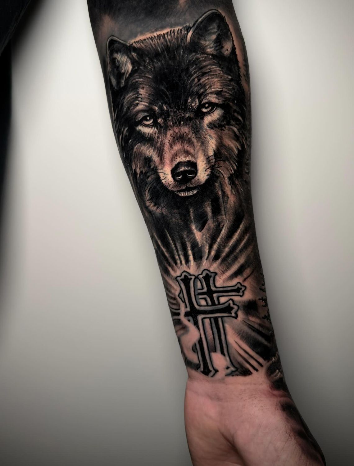 Icardi hizo diseñar un león en el lugar en donde tenía un tatoo dedicado a su ex mujer. 
