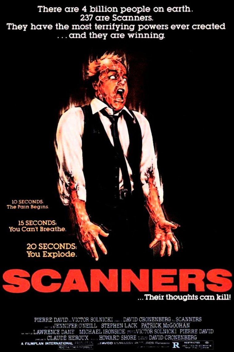 15. Scanners | 1981 | David Cronenberg