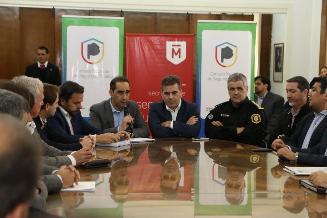 Ritondo y Tagliaferro participaron del Consejo de Seguridad Regional