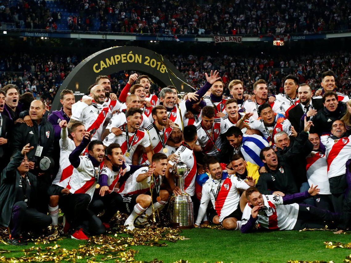 River Plate celebra el aniversario del triunfo sobre Boca en Madrid