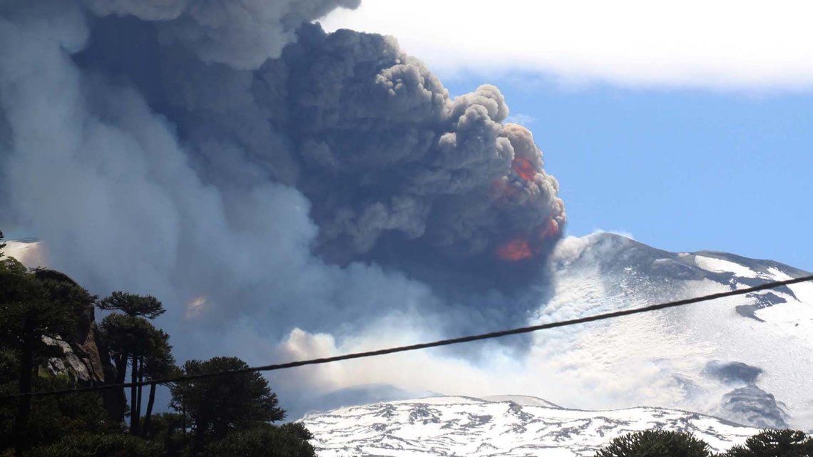 Alerta amarilla en Neuquén por el volcán Copahue