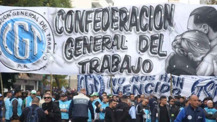 Marcha de la CGT: movilización de sindicatos y organizaciones sociales