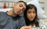 María Becerra junto a su novio. La cantante sostuvo que “sólo queda seguir sanando”.
