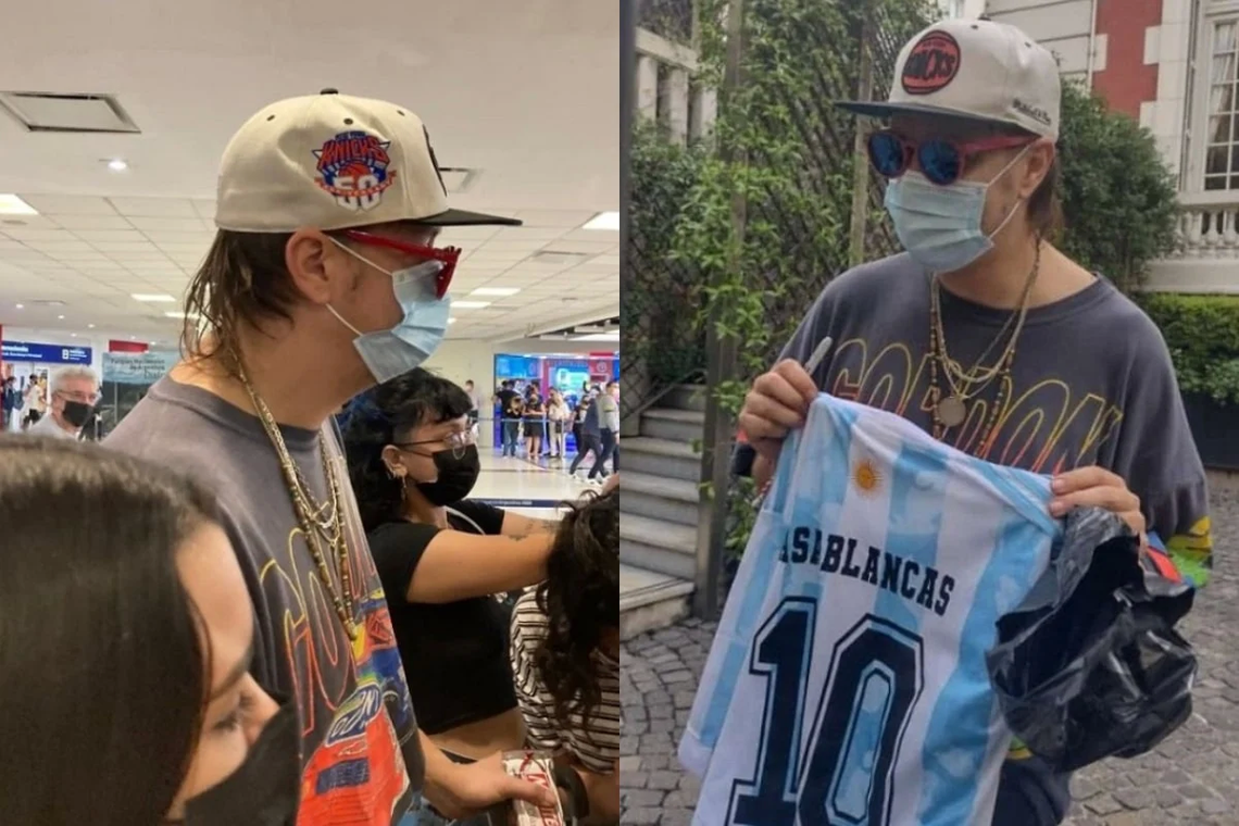 Así recibieron a Julian los fans argentinos 