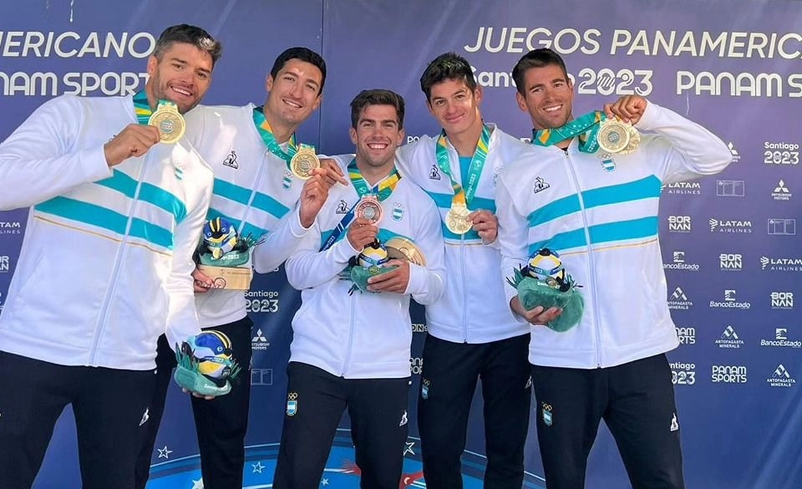 Argentina cerró su participación en Santiago 2023 con 75 medallas