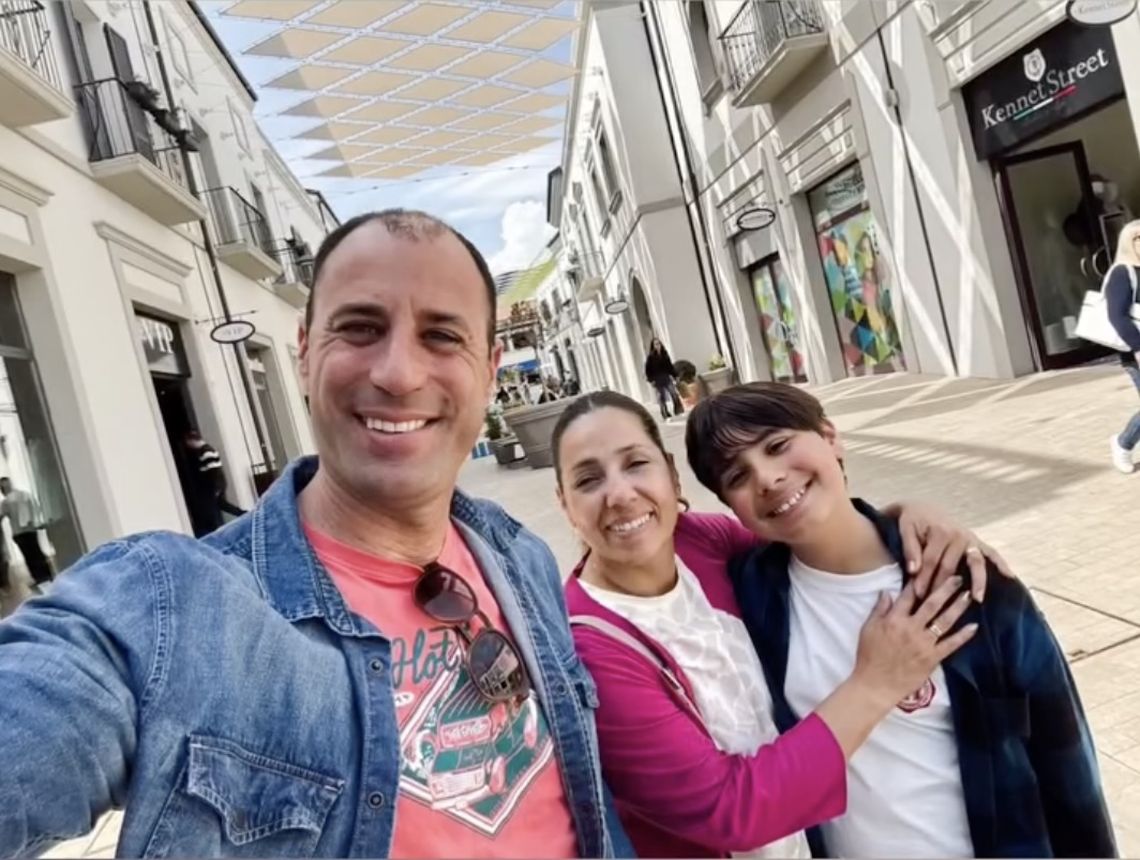 Diego, Andrea y Máximo Guacci