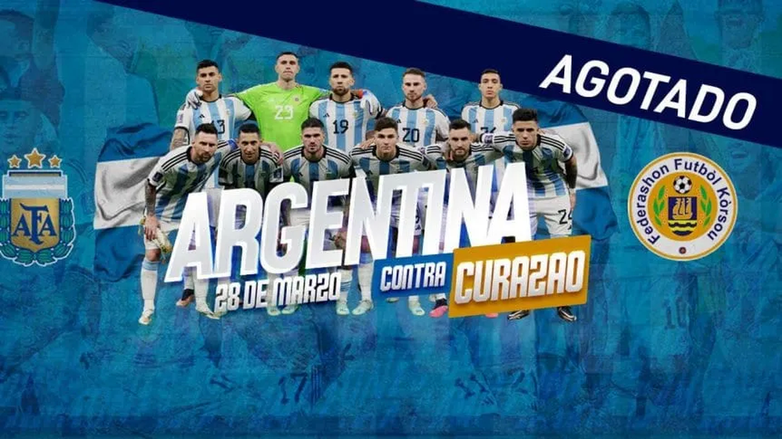 Furor por ver a la Selección Argentina.