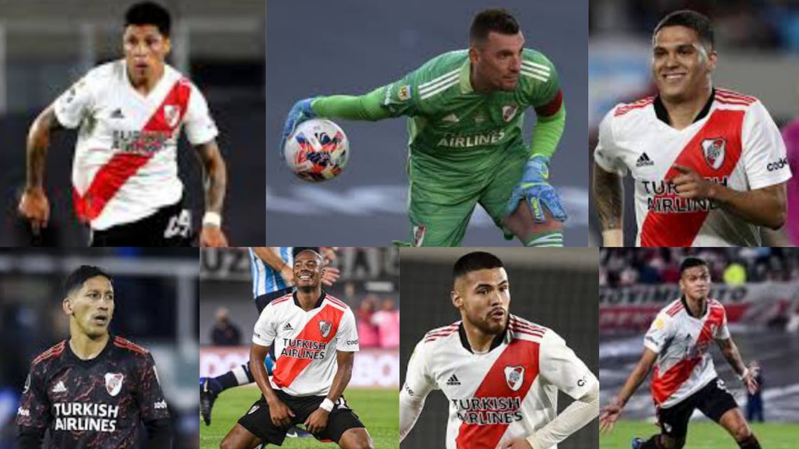 La enorme lista de bajas de River Plate para los próximos partidos