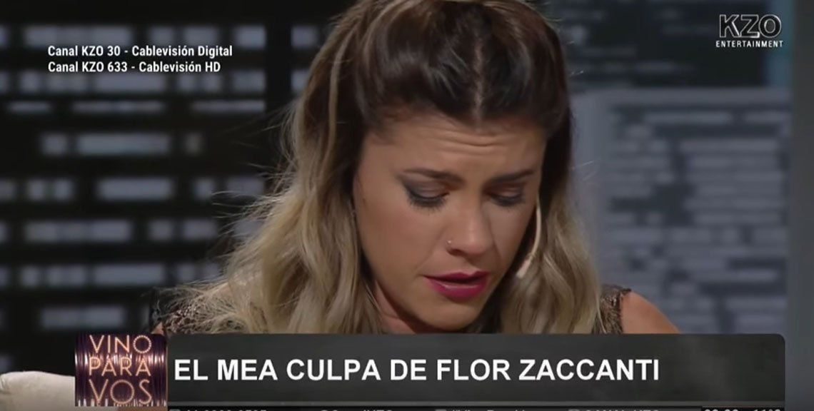 Flor Zaccanti admitió que fue abusada a los 5 años