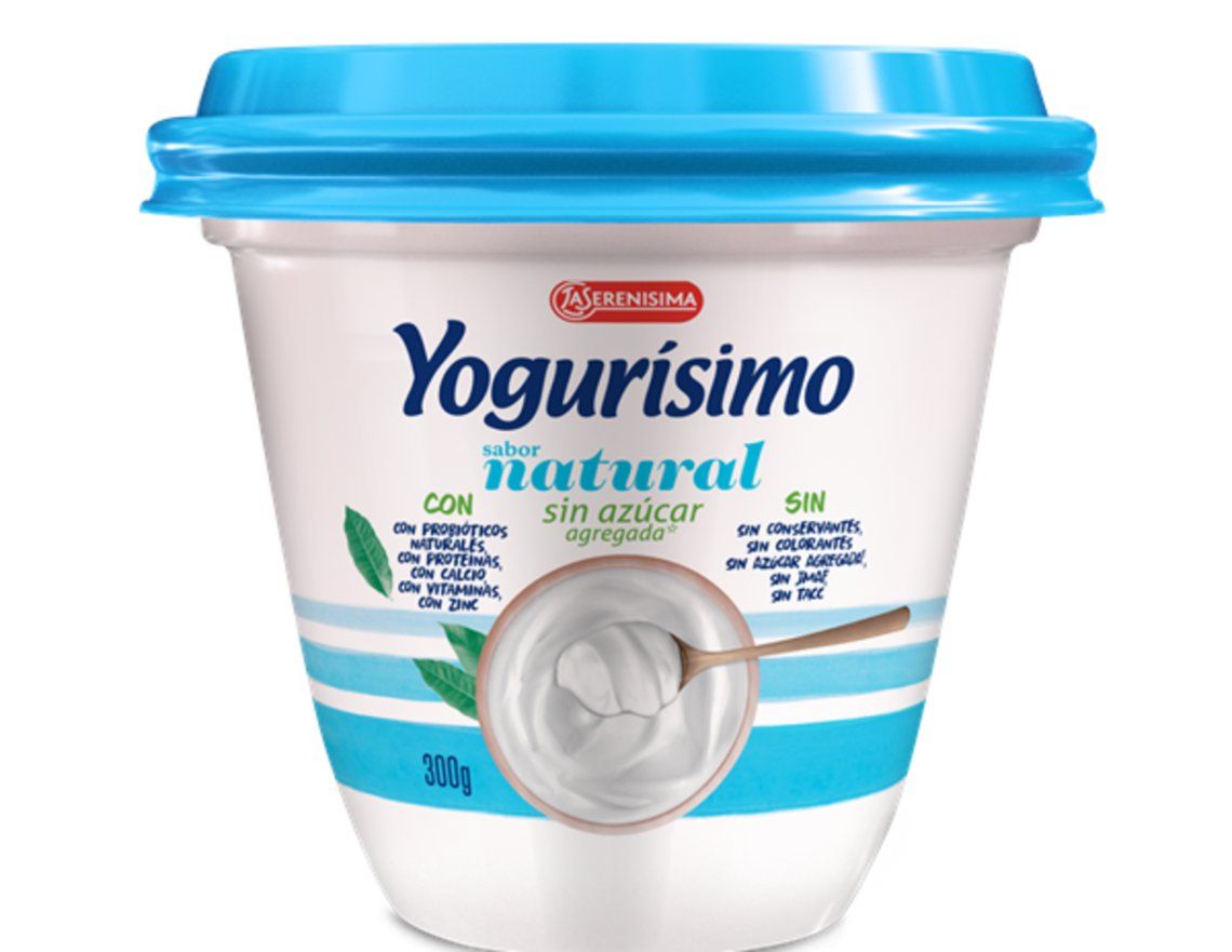 Yogurísimo sabor Natural tiene una presentación más grande y rendidora 