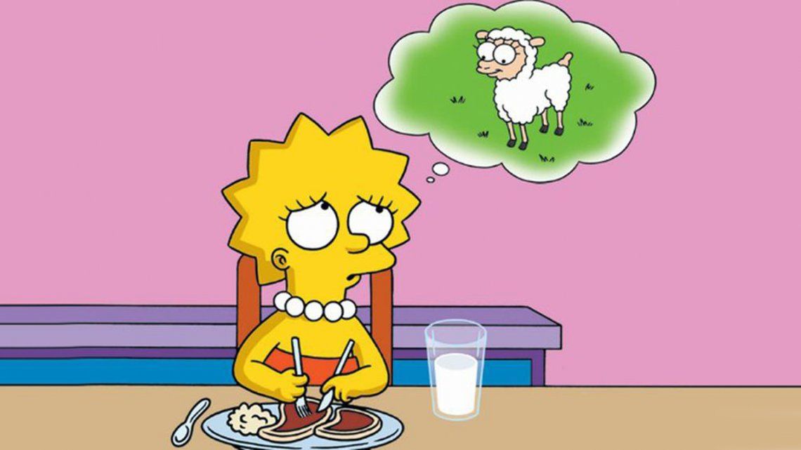 No me comas Lisa: un día como hoy la Simpson más inteligente se hace vegetariana