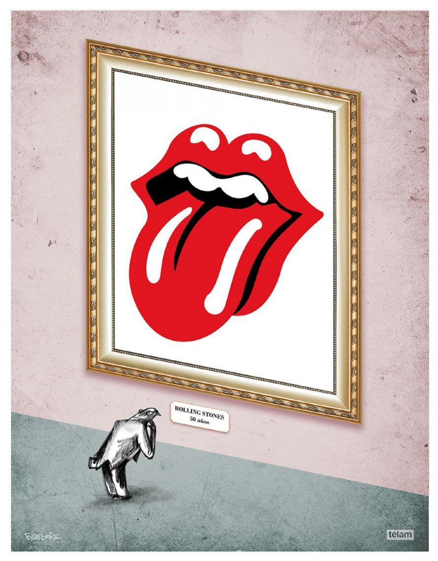 El original de la lengua de los Rolling Stones se exhibe en e Museo de Arte y Diseño de Londres 