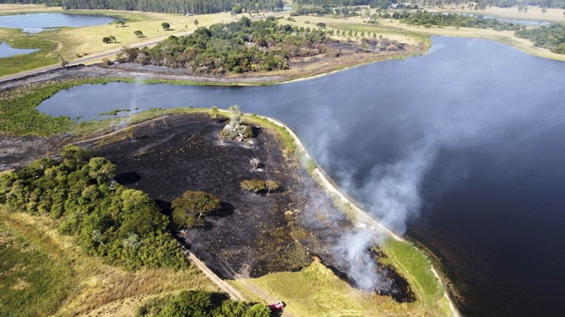 Preocupación pos los incendios rurales en Corrientes. 