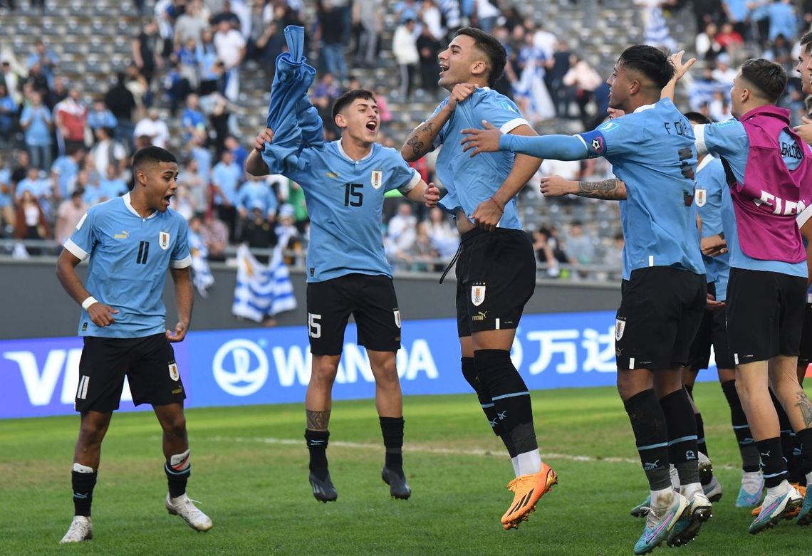 Uruguay venció a Israel y clasificó la final del Mundial Sub 20: irá por su primer título.