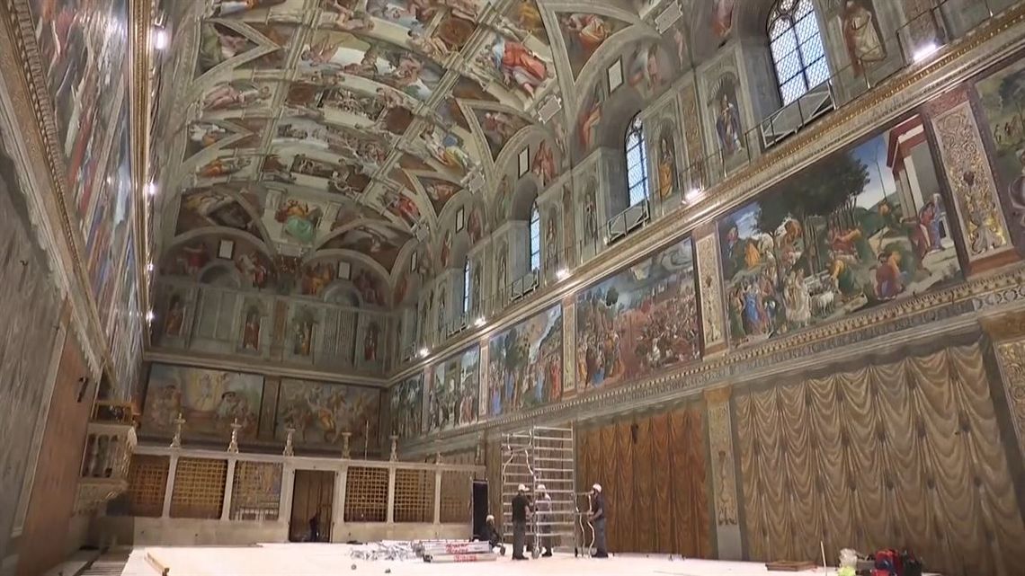 La Capilla Sixtina será escenario de la elección del nuevo Papa. La Capilla Sixtina será escenario de la elección del nuevo Papa.