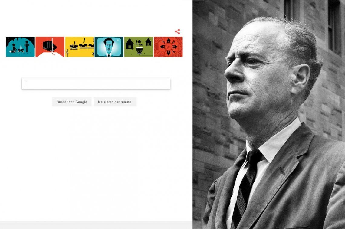 Google homenajea a Marshall McLuhan, el profesta de Internet