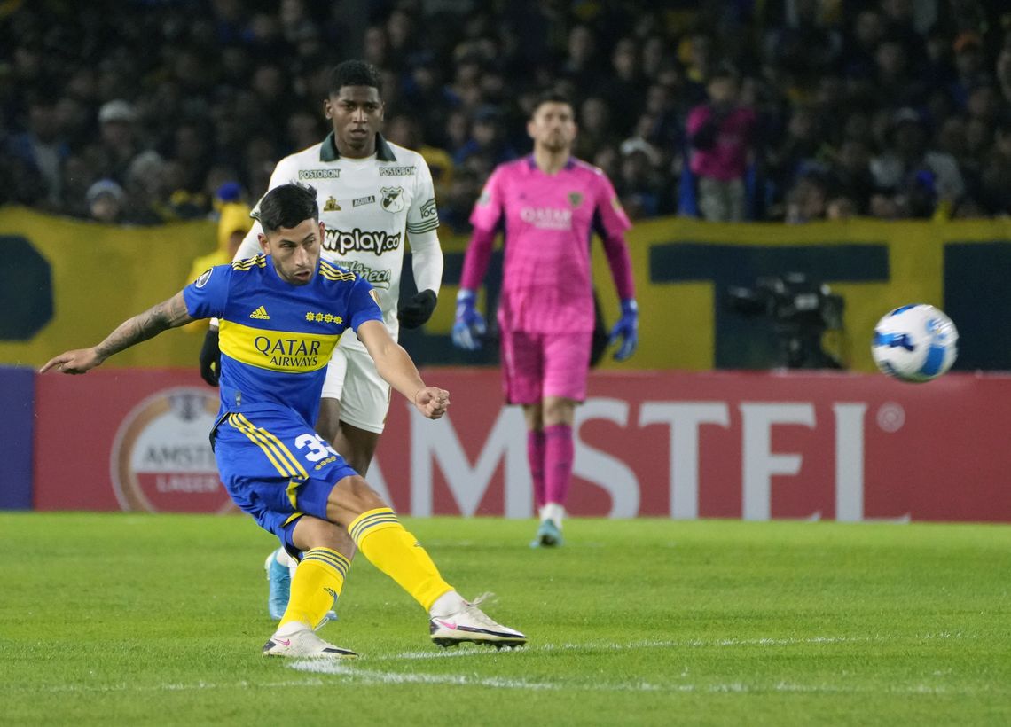 Alan Varela marcó el gol de la victoria de Boca