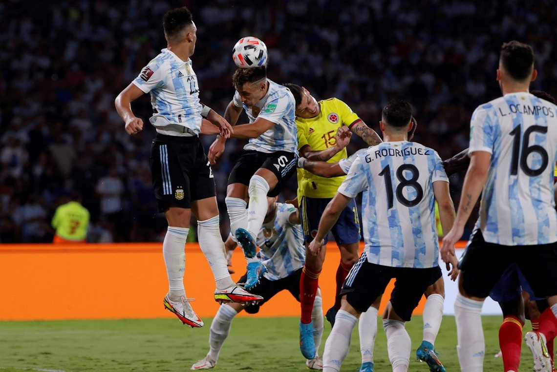 Las mejores fotos del triunfo de Argentina ante Colombia