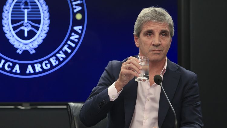 Luis Caputo, contra los periodistas.&nbsp;