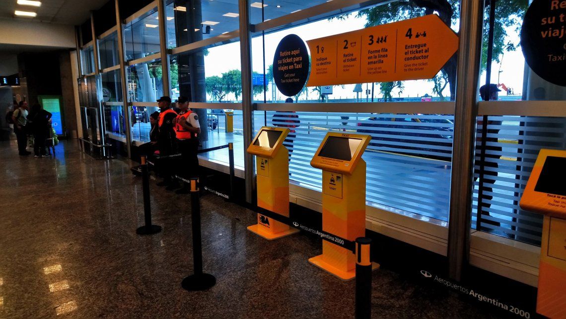 Comenzó en Aeroparque el sistema de precios prefijados en taxis y se extenderá a otras terminales