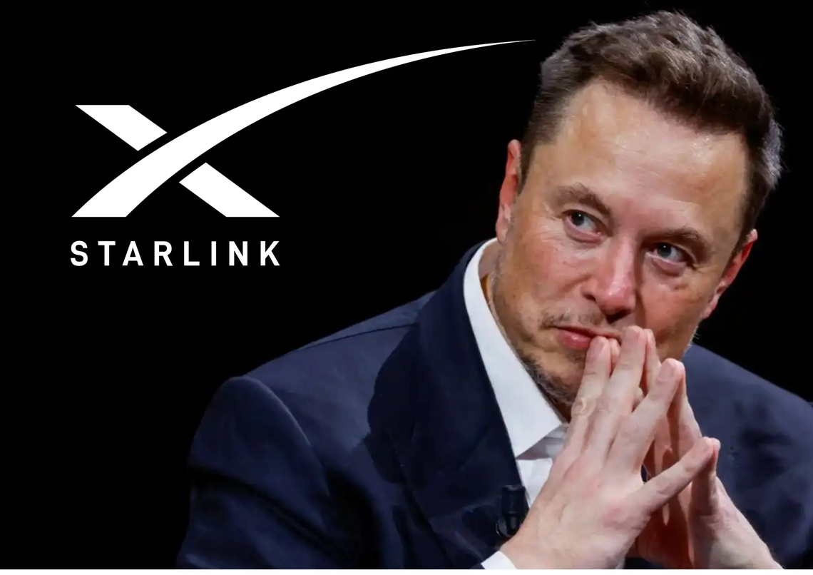 Starlink pertenece al multimillonario Elon Musk.
