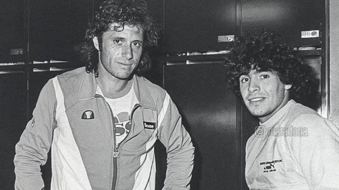 Maradona y su posteo emotivo para Guillermo Vilas por su estado de salud
