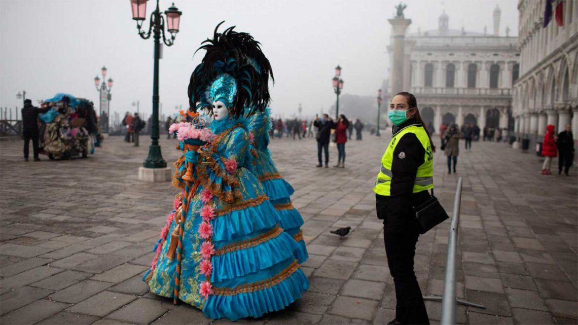 Italia suspendió el carnaval de Venecia por la llegada del Coronavirus