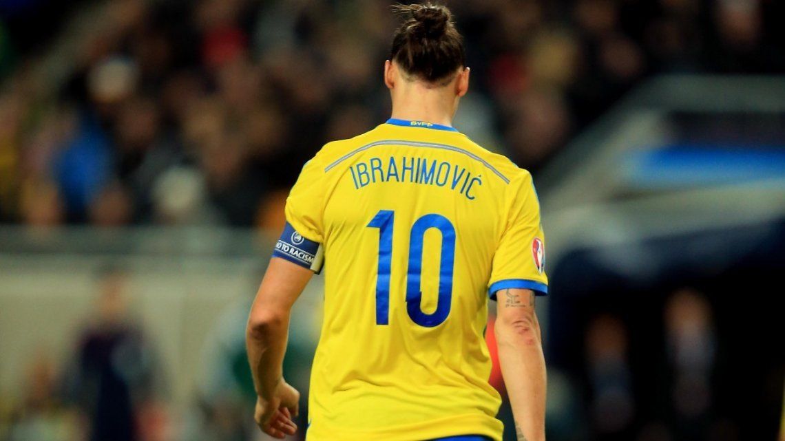 Zlatan Ibrahimovic jugó su último partido para Suecia el 22 de junio de 2016 