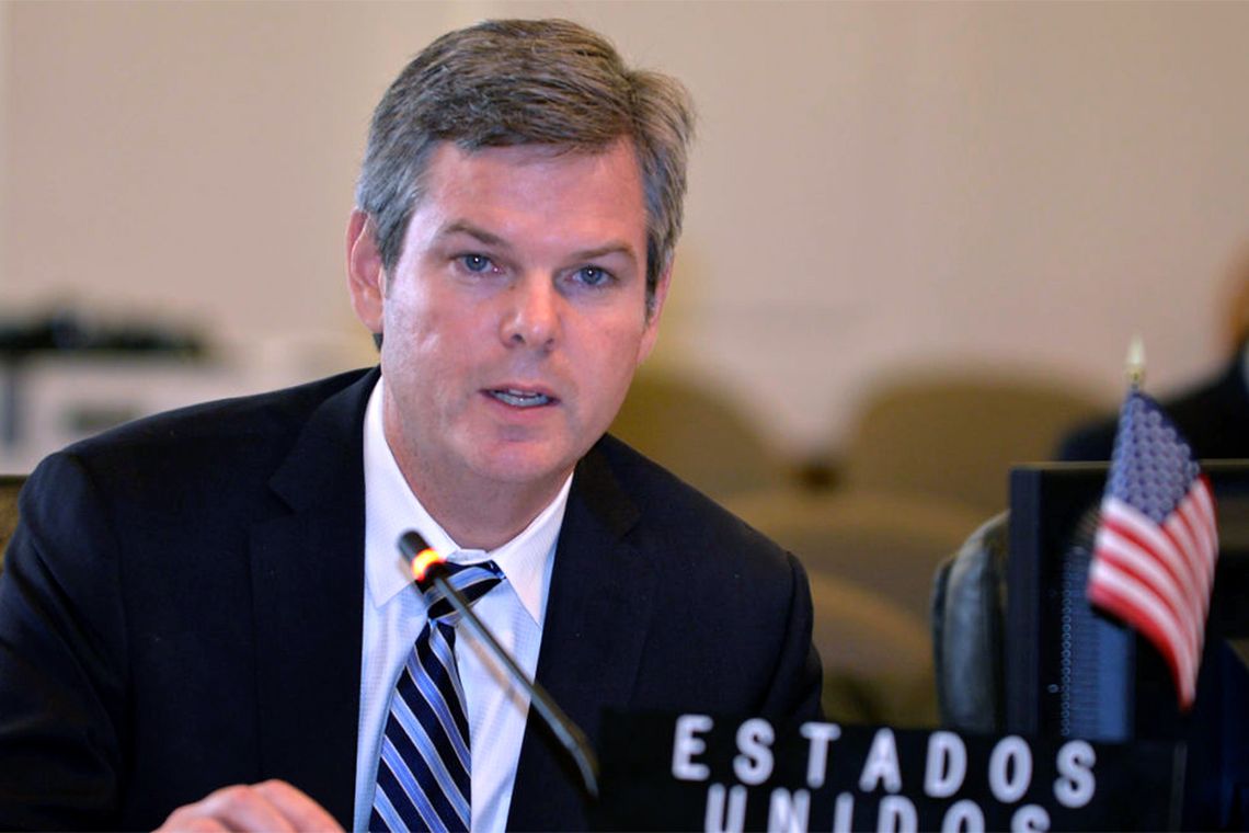 Kevin K. Sullivan podr&iacute;a reunirse la semana pr&oacute;xima en EEUU con Javier Milei. Archivo.