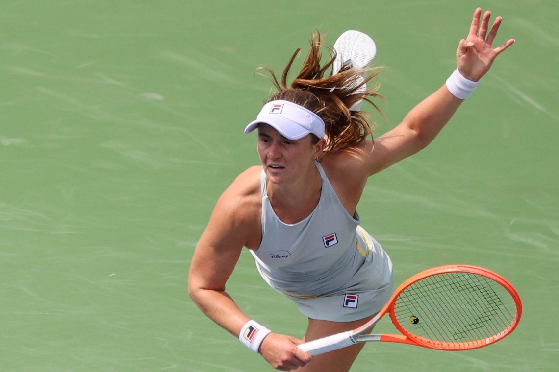 Nadia Podoroska se fue temprano del US Open