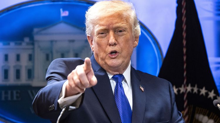 Que termine está en mi mente, no en la de los demás, aseguró Trump.