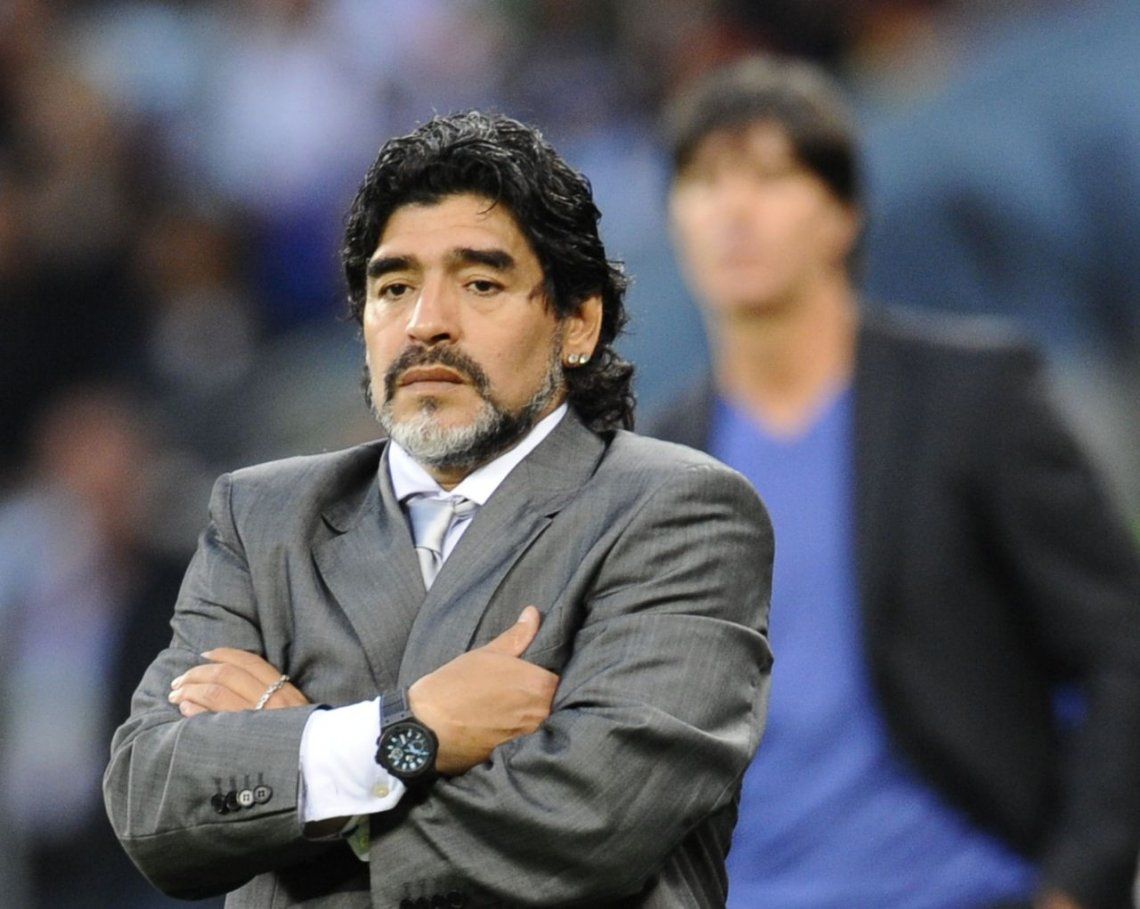 Maradona recordó a los tripulantes del ARA San Juan