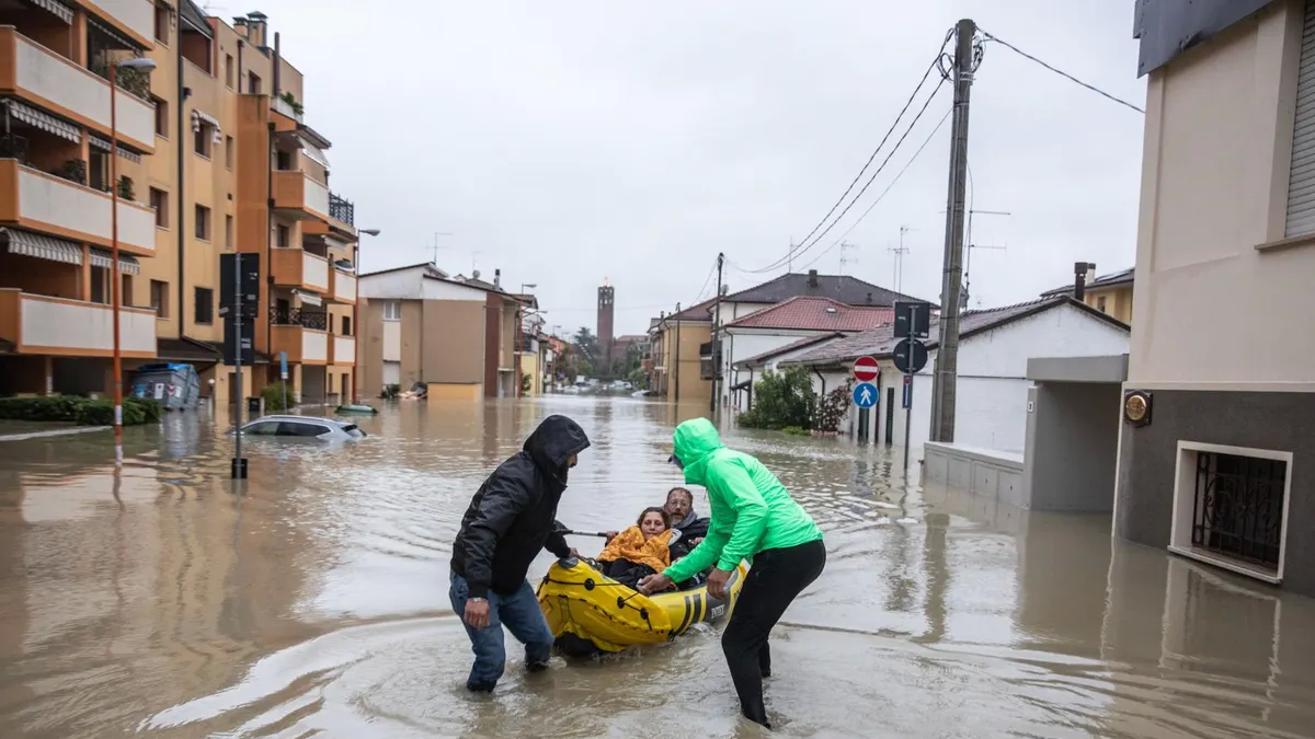 Inundaciones En Italia Ya Son Ocho Los Muertos Y Se Canceló El Gp De