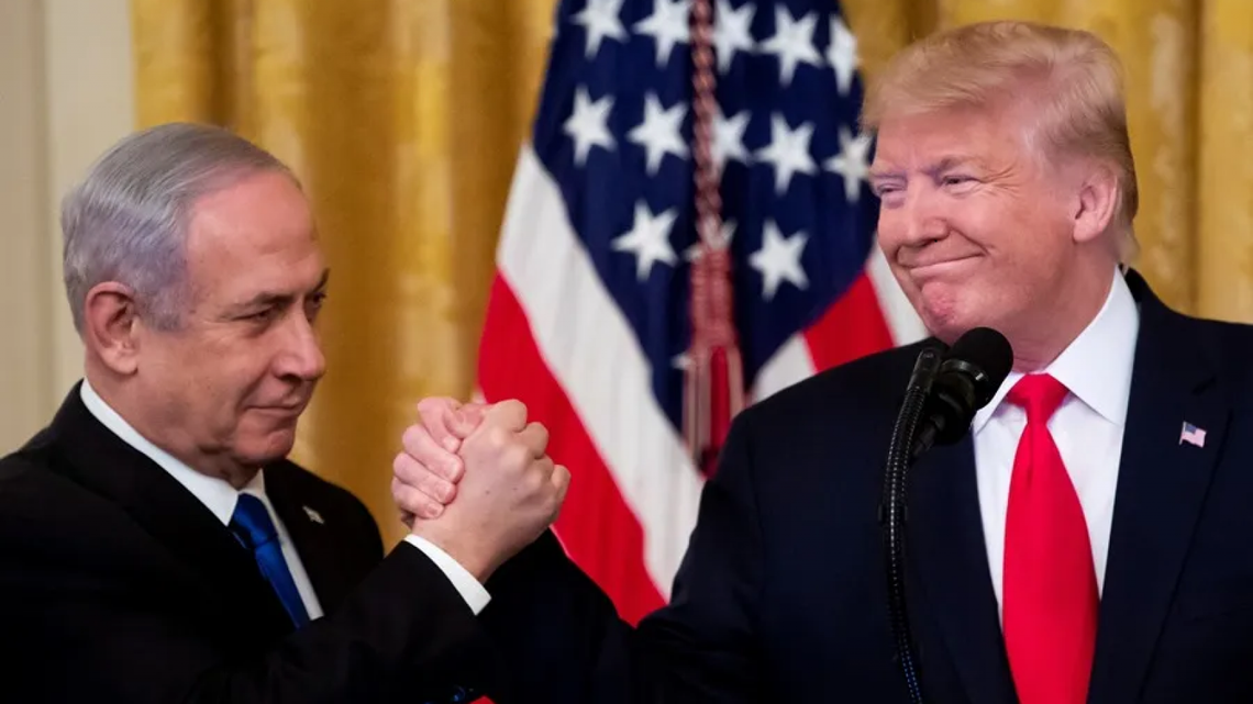 Benjamin Netanyahu y Donald Trump. Estados Unidos tomará el control de la Franja de Gaza 