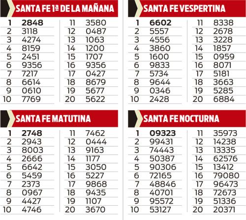 Quiniela Santa Fe