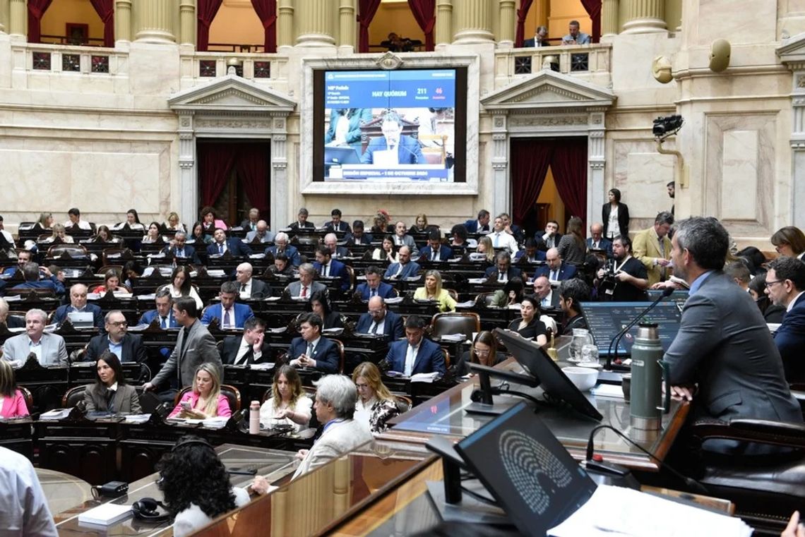 Cámara de Diputados de la Nación.