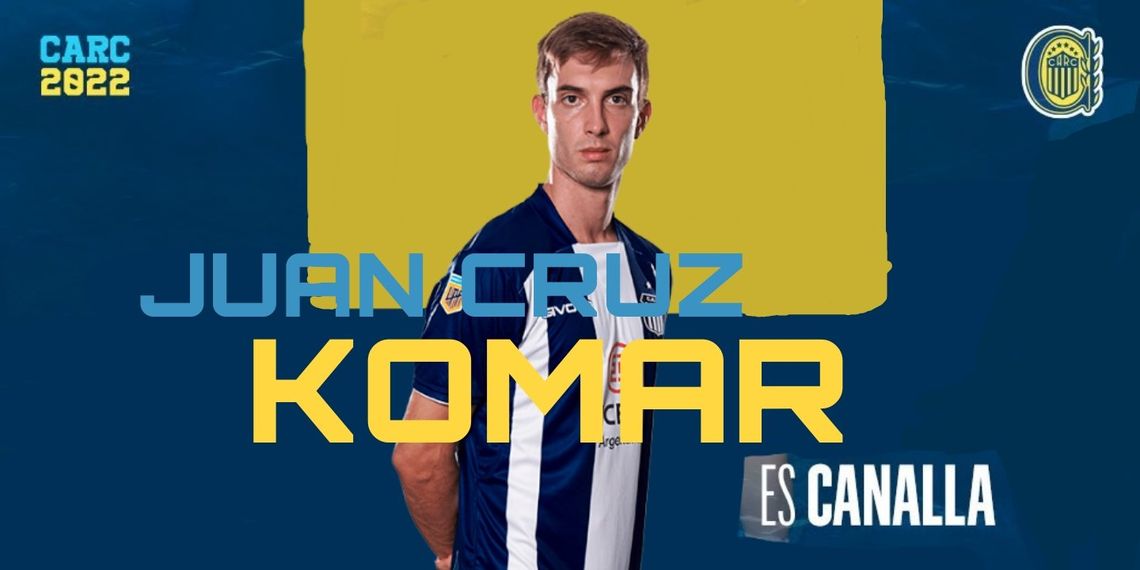 JUan Cruz komar ya es jugador de Rosario Central
