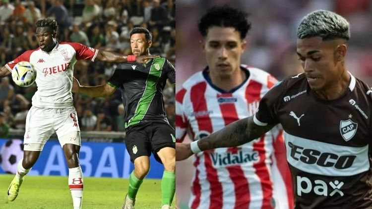 Banfield - Huracán y Unión - Platense, a mano en el Apertura.